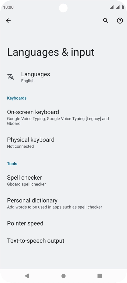 Press Languages. Press Languages.