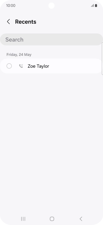 Press the required number.