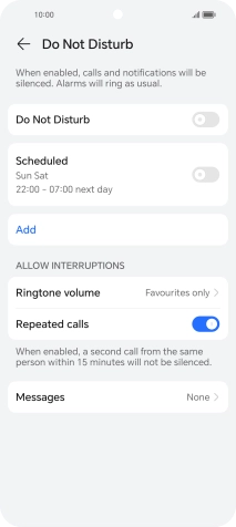 Press the indicator next to Press the indicator next to