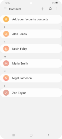 Slide your finger right starting from the left side of the screen. Slide your finger right starting from the left side of the screen.