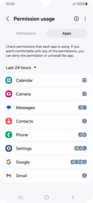 Press the drop down list. Press the drop down list.