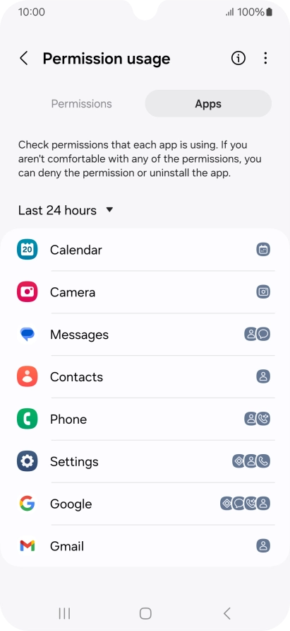 Press the drop down list. Press the drop down list.