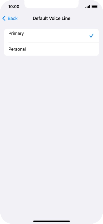 Press the required price plan. Press the required price plan.