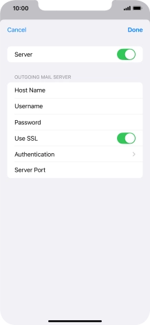 Press Authentication.
