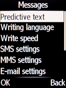 Select E-mail settings.