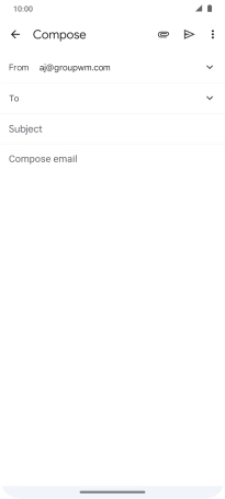 Press the field next to 