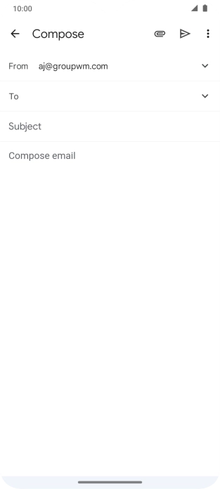 Press the field next to 