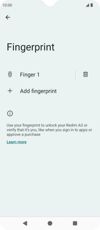 Press the Return key.