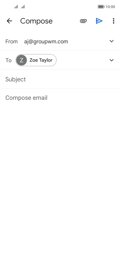 Press Subject and key in the required subject. Press Subject and key in the required subject.