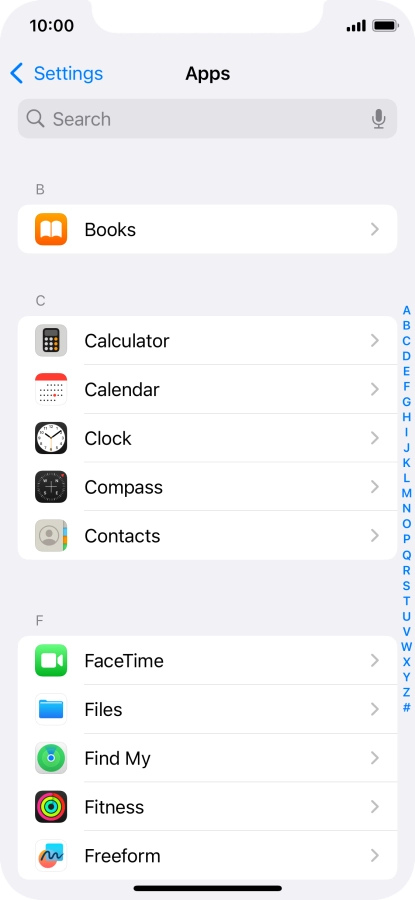 Press FaceTime. Press FaceTime.