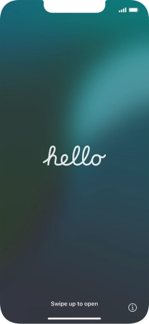 Slide your finger upwards starting from the bottom of the screen. Slide your finger upwards starting from the bottom of the screen.