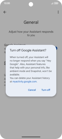 If you turn off the function, press Turn off. If you turn off the function, press Turn off.