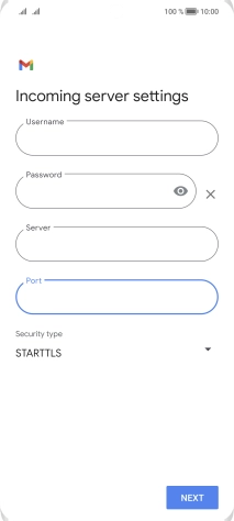 Press the drop down list below 