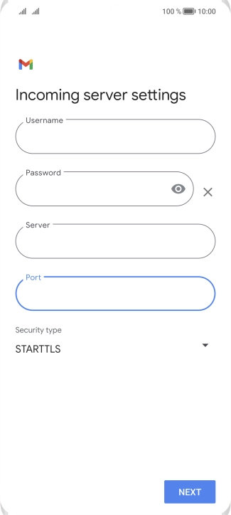 Press the drop down list below 