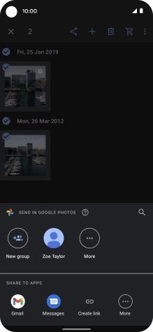 Press the field above 