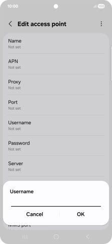 Key in wap and press OK.