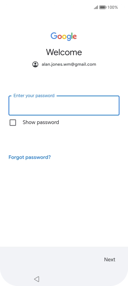Press the field below Press the field below