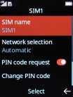 Select Change PIN code.