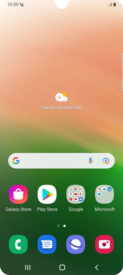 The divert icon shows that all incoming calls are diverted.