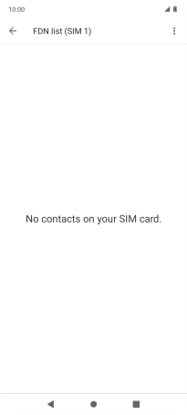 Press the menu icon. Press the menu icon.