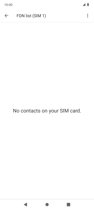 Press the menu icon. Press the menu icon.
