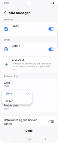 Press the required price plan.