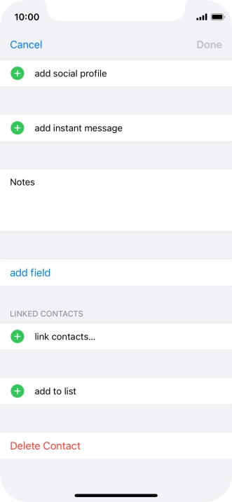Press link contacts....