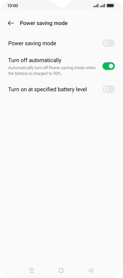 Press the indicator next to Press the indicator next to