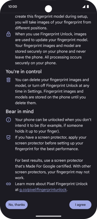 Press I agree. Press I agree.