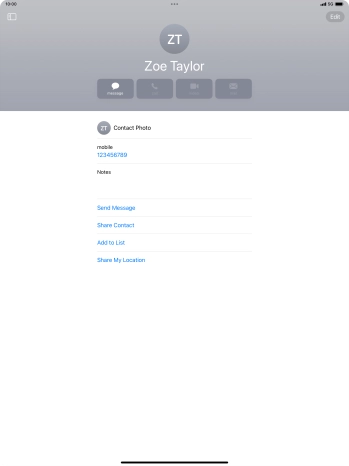 Slide your finger upwards starting from the bottom of the screen to return to the home screen.