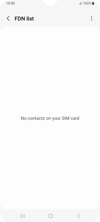 Press the menu icon. Press the menu icon.