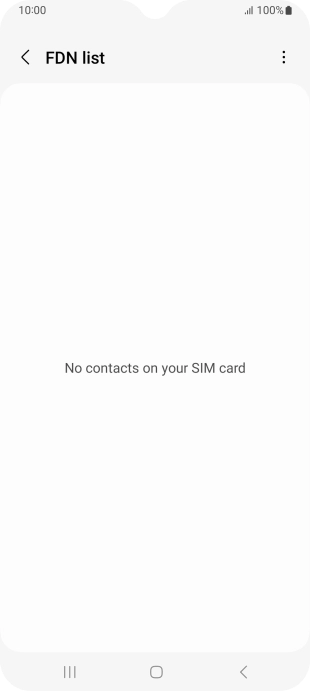 Press the menu icon. Press the menu icon.