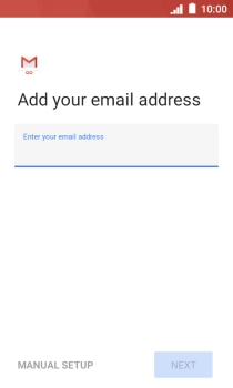 Press the field below 