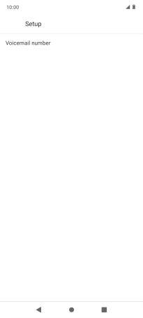 Press Voicemail number. Press Voicemail number.