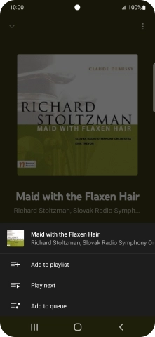 Press Add to playlist.