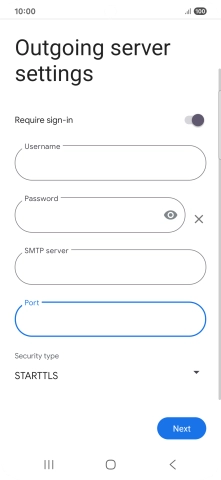 Press the drop down list below 