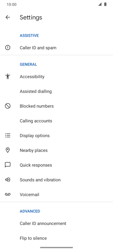 Press Calling accounts. Press Calling accounts.