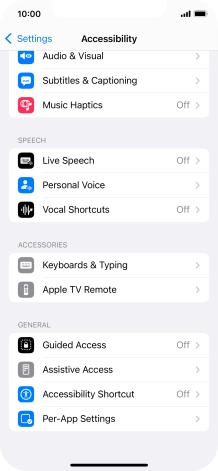 Press the required category below 
