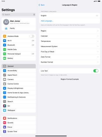 Press Add Language.... Press Add Language....