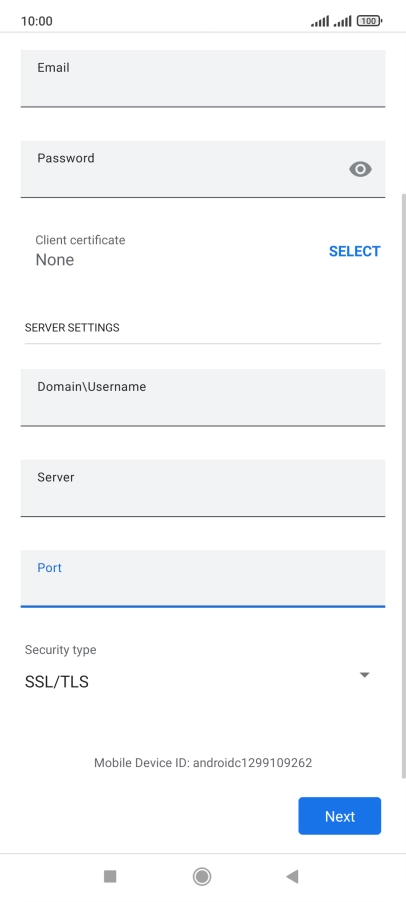 Press the drop down list below Press the drop down list below