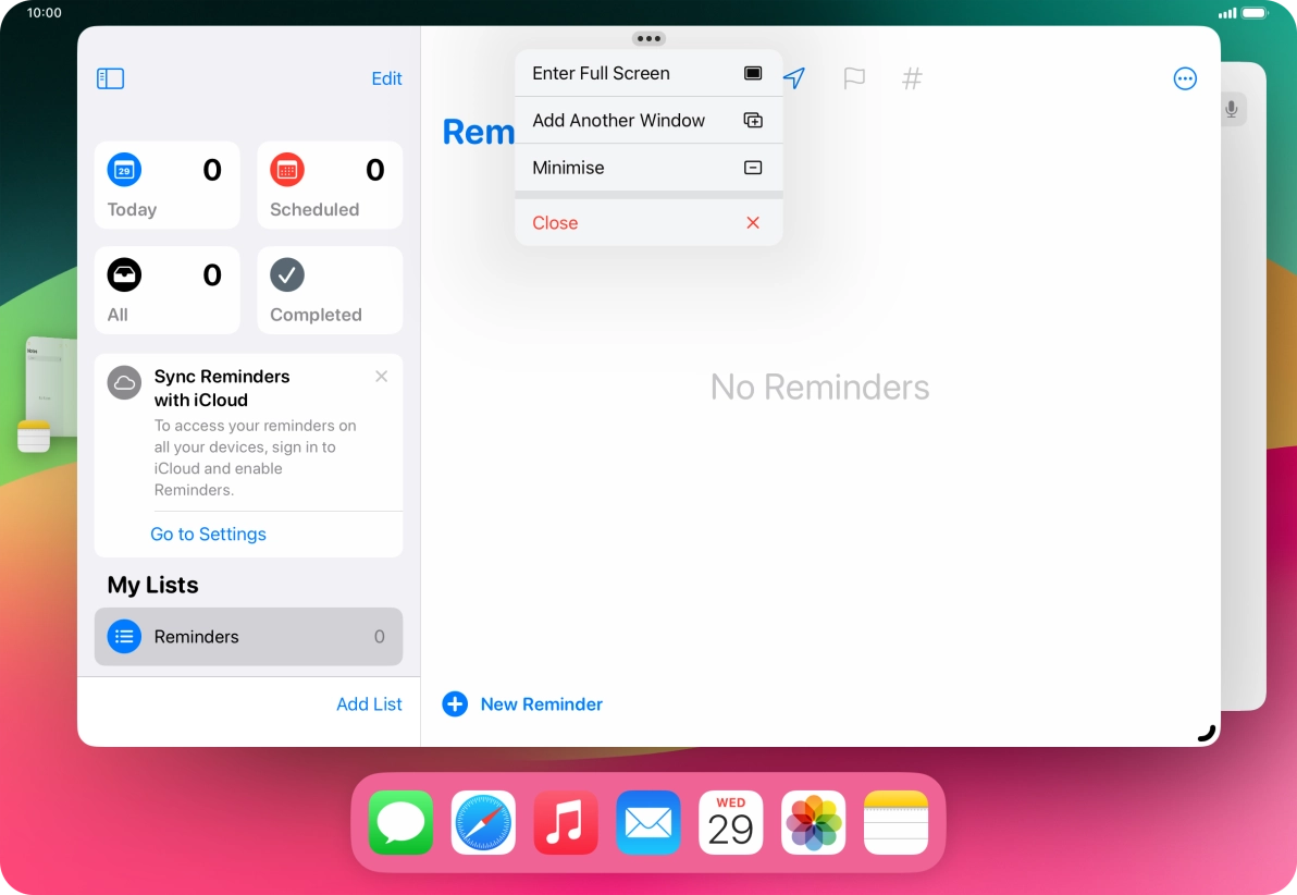 Press Enter Full Screen.