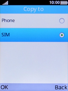Select SIM.