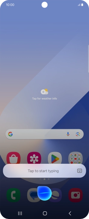 Say, in your own words, what you would like your phone to do, e.g.: OPEN [app], CALL [contact], SEARCH THE WEB FOR [information].
