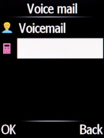 Press the Left selection key.