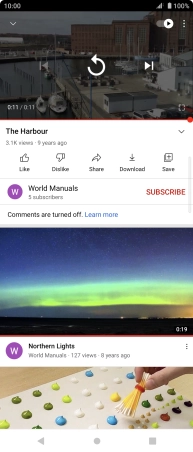 Press the Home key to return to the home screen. Press the Home key to return to the home screen.