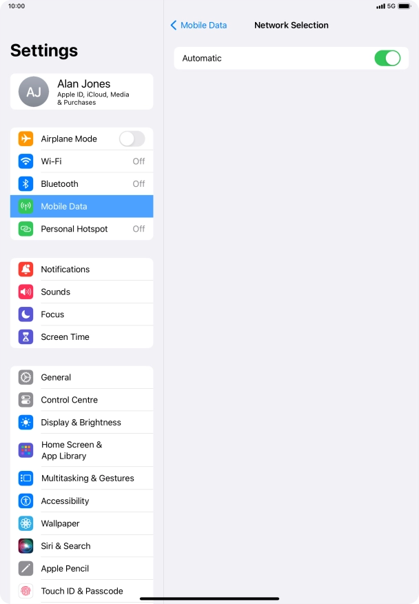 Press the indicator next to Press the indicator next to
