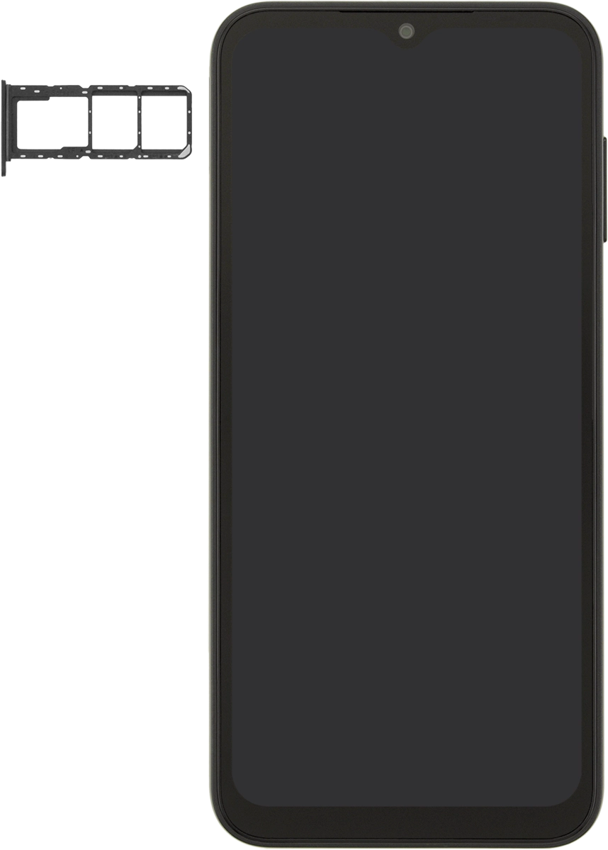 Turn your SIM so the angled corner of the SIM matches the angled corner of the SIM holder.