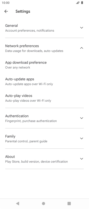 Press Auto-update apps.