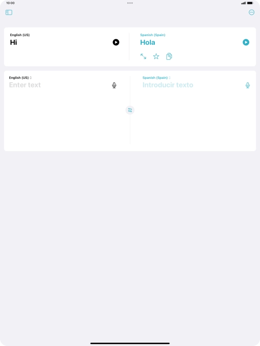 Press the screen size icon.