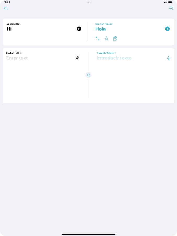 Press the screen size icon.